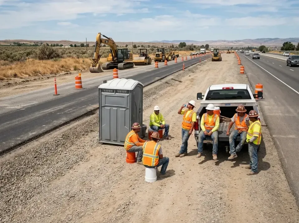 highway-road-construction-crew-007 — frequently asked questions, Porta Potty and Restroom Rentals in Mount Pleasant, MI